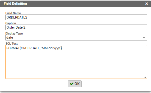 LD Calc FIeld Definition